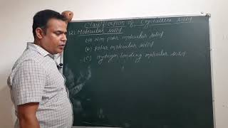 Solid state( L-3) how to classify Crystalline solid, Types of Crystalline solid