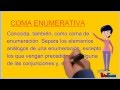 COMA ENUMERATIVA:2°C