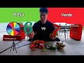 mănînc doar produse de culoare rosie si verde , oare reusesc ? ,   CHRISTMAS DAY 16