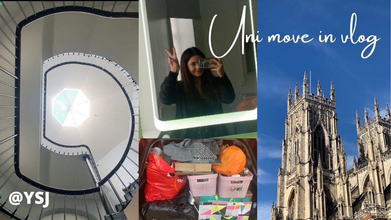 UNI MOVE IN VLOG + ROOM TOUR (York St. John)