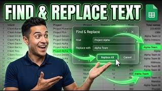 Find And Replace Text In Sheets [Shortcut]