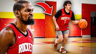 Hooping Like Kevin Durant In HOUSTON Pro Runs Challenge