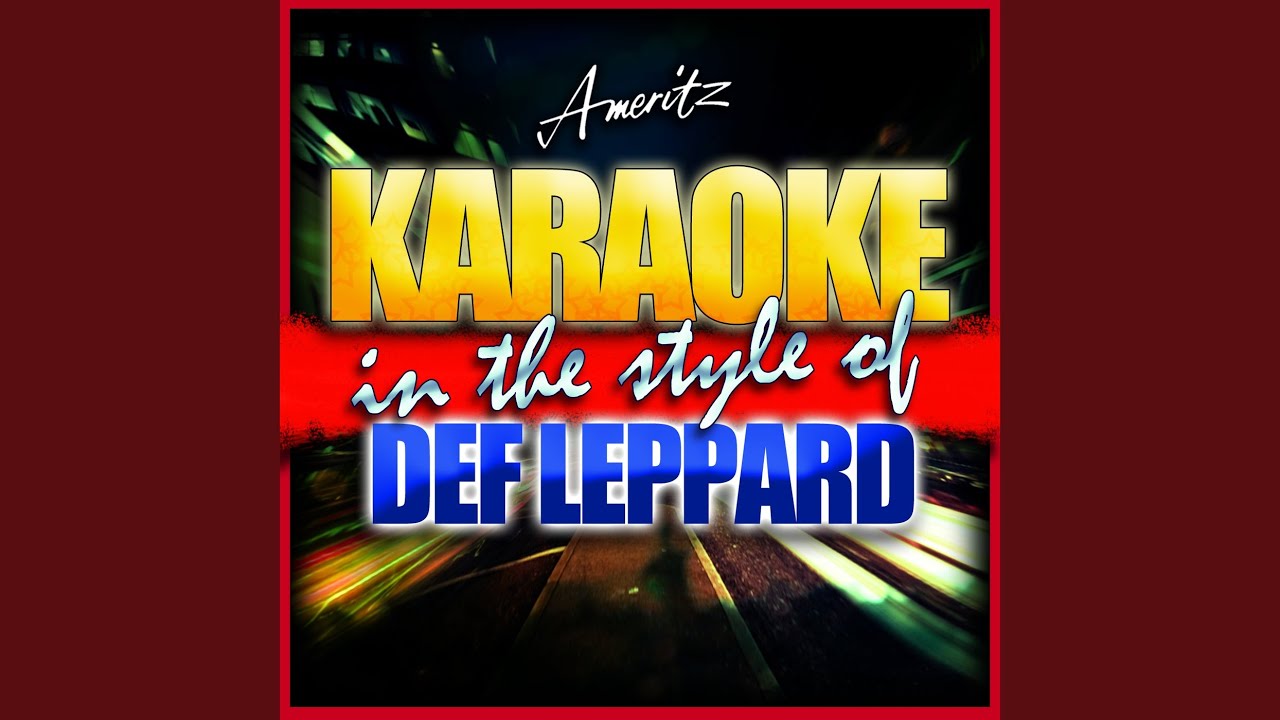 Photograph (In the Style of Def Leppard) (Karaoke Version) YouTube