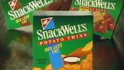 Christie's SnackWell's Potato Thins Commercial 1997