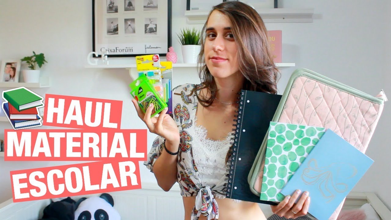 HAUL MATERIAL ESCOLAR 2017 - 2018 | Eva Molina