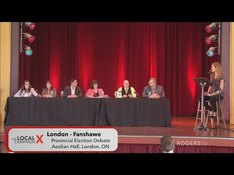 London Fanshawe 2018 Provincial Election Debate