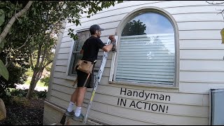 HANDYMAN IN ACTION #6 | Two Minor Wood Rot Repair Jobs | 10/10/21