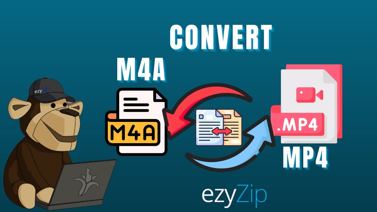 🎵 How to Convert M4A to MP4 Online Free | No Software Installation Required
