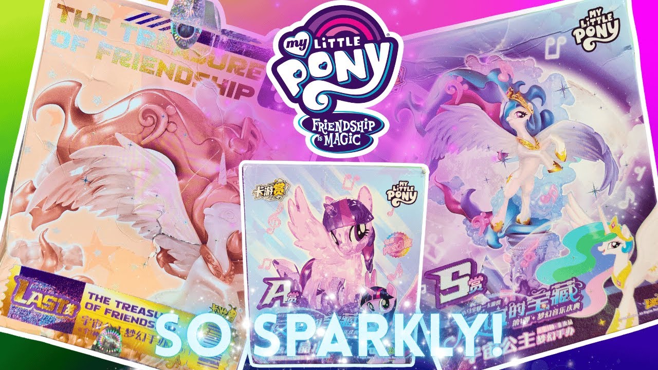 Эти кристальные фигурки MY LITTLE PONY просто потрясающие! 💎 | Распаковка сокровища дружбы KAYOU