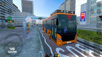 Bus Simulator 2023 by Ovilex Software - New Dubai Route Bus Service - Gameplay