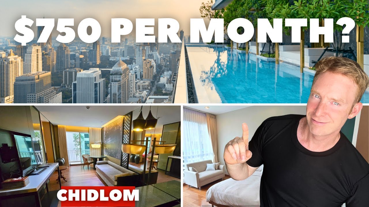 Touring 3 Condos in Central Bangkok – What Can You Rent for $750 in Chidlom?
