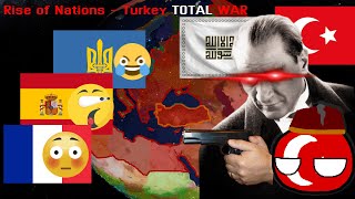 Turkish TOTAL WAR! - Turkey Restores The Ottoman Empire and Islamic Caliphate | Rise of Nations