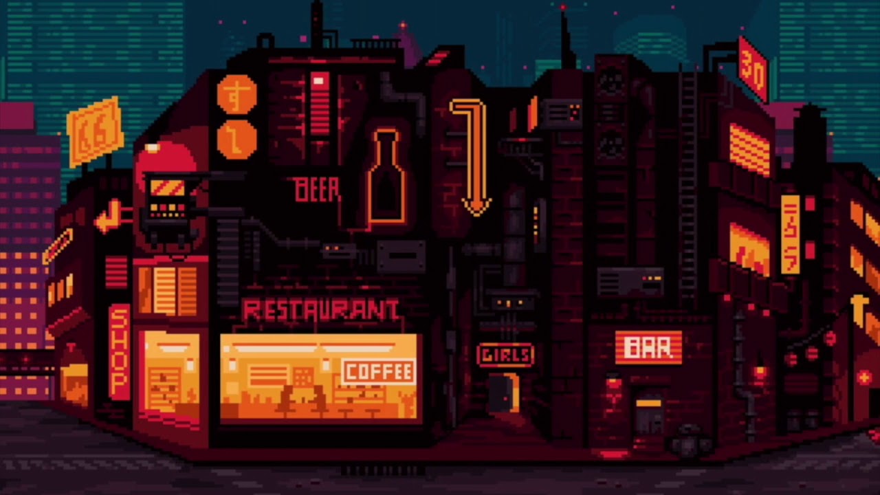 Cyberpunk Street Environment, video preview 5