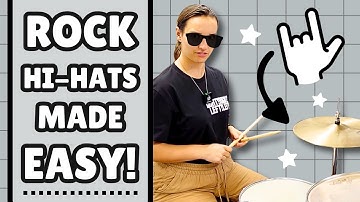 Rock Hi-Hat Pattern Tutorial : Play Faster & Smarter! 🤘🥁⚡️