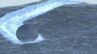 Interactive ocean simulation, made with blender