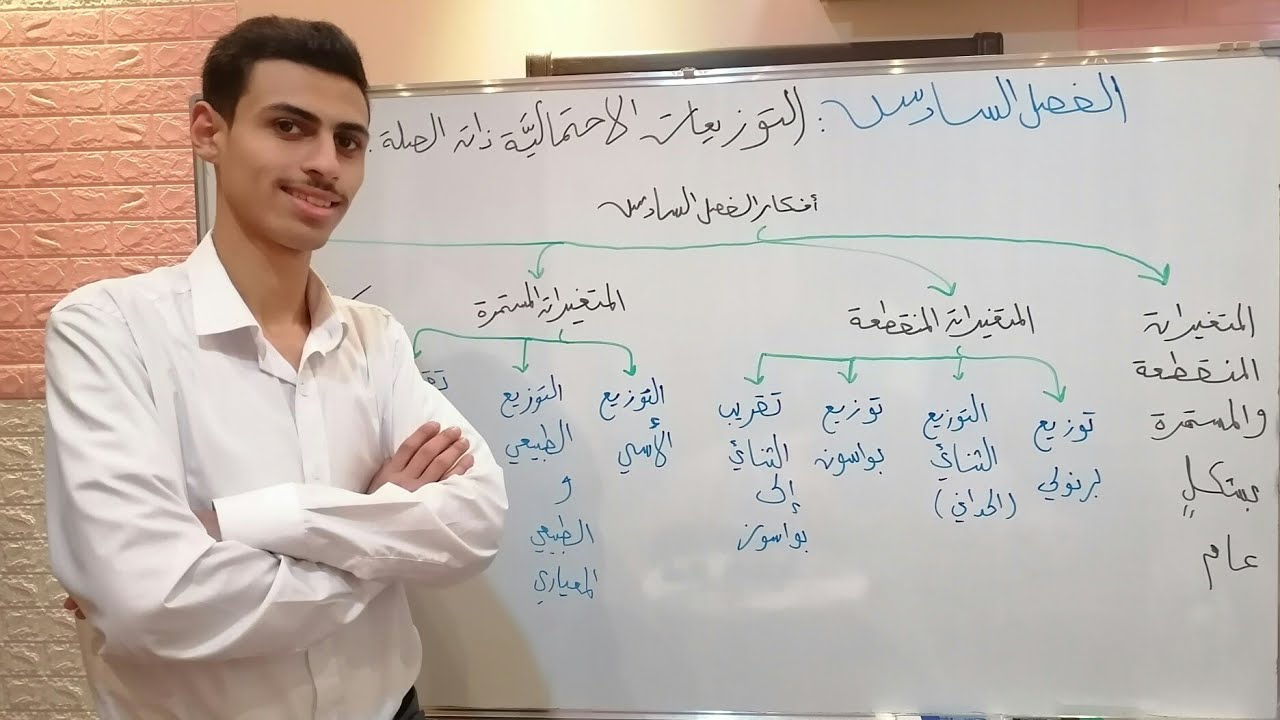 9. التوزيعات الاحتمالية المنقطعة(2){ التوزيع الثنائي الحداني} / الإحصاء للسنة التحضيرية