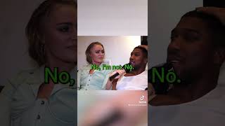 Anthony Joshua tells Laura Woods that she is his ‘dream date’ #shorts screenshot 4