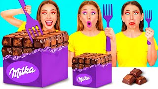 Large, Medium and Small Plate Challenge | Crazy Cooking Recipes from TeenTeam Challenge