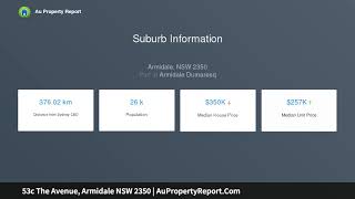 53c The Avenue, Armidale NSW 2350 | AuPropertyReport.Com