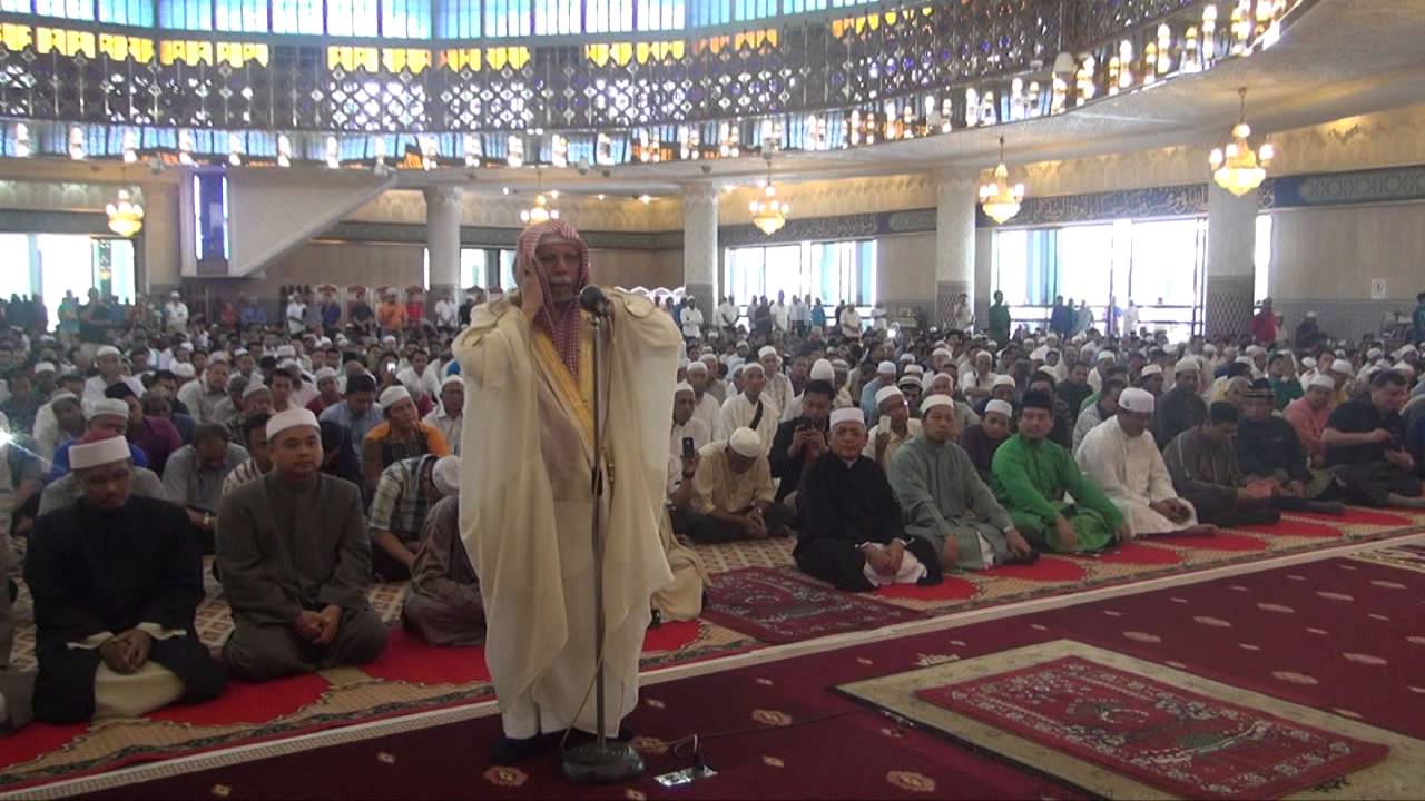 Azan Makkah Syeikh Ali Ahmad Mullah di Masjid Negara