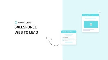 SALESFORCE WEB TO LEAD - TITAN FORMS