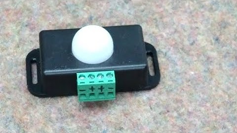12V/24V PIR Infrared Motion Sensor - Taking It Apart