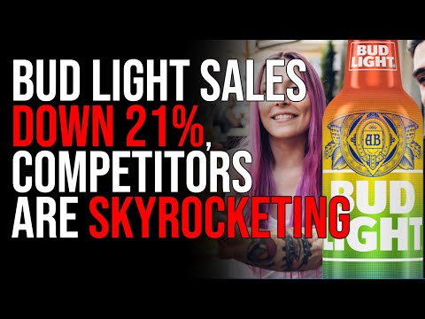 Bud Light Sales DOWN 21%, Competitors Are Skyrocketing, The Boycott Is WORKING