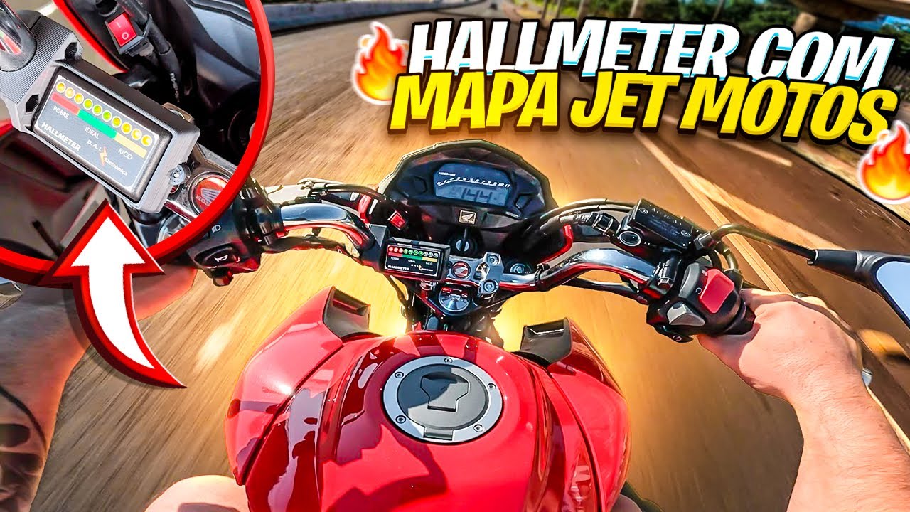 INSTALEI O HALLMETER NA 160 COM CENTRAL ATHLON MAPA JET MOTOS E FUI TESTAR 🔥 [ FICOU TOP ]