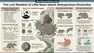 Little Swan Island Hutia- Geocapromys thoracatus