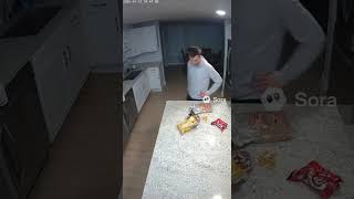 Caught Red-Pawed: The Snack Heist