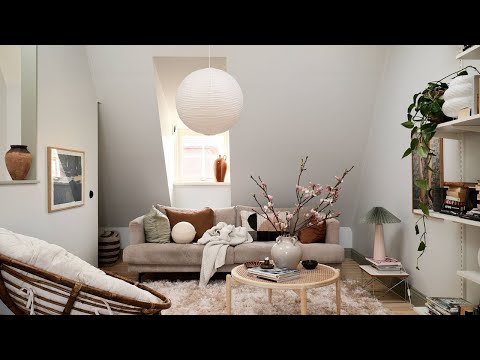 two serene Scandinavian duplex filled with light