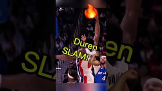 NBA HIGHLIGHTS-Duren Slam!🔥💪🏾 #nba #nbahighlights #short #pistons #nbaplayoffs