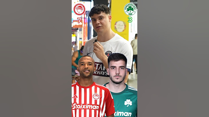 Ολυμπιακός Ή Παναθηναικός;;  #football #superleague