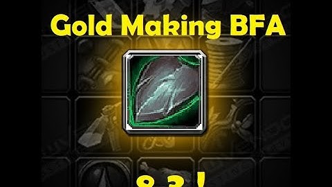 WoW gold making : BFA (8.3) - Best spot (Cragscale) - Skinning