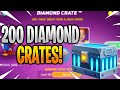 EPIC 200+ DIAMOND CRATE OPENING! - Disney Heroes: Battle Mode