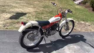 1976 YAMAHA TY175
