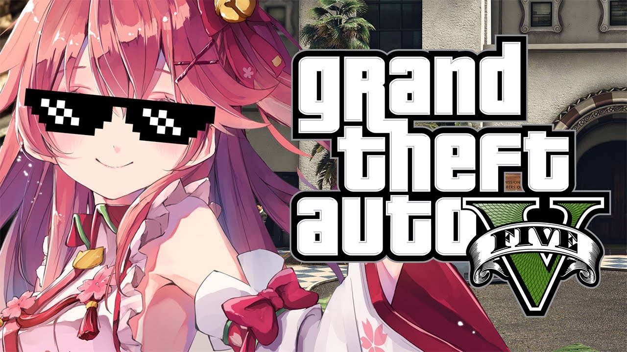 #4【GTAV】CrazyなStory！３人の主人公の行く末を見届けるにぇ！【ホロライブ/さくらみこ】