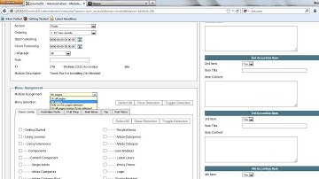 Responsive CSS3 Accordion Joomla Module
