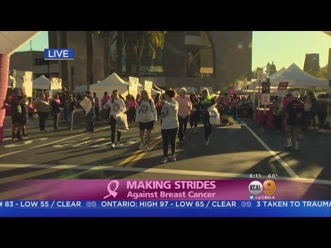 Making Strides Against Breast Cancer Gets Underway In O.C.