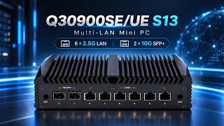 Qotom Q30952UE & Q30900SE/UE Series | 2.5G   10G SFP  Multi-LAN Mini PC
