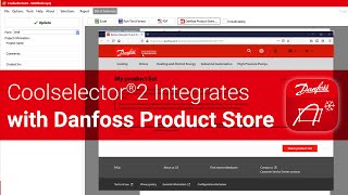 Coolselector2 Danfoss Product Store Integration