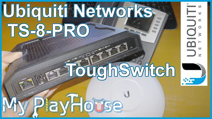 Ubiquiti TS-8-PRO TOUGHSwitch 150W PoE Gigabit Switch - 657