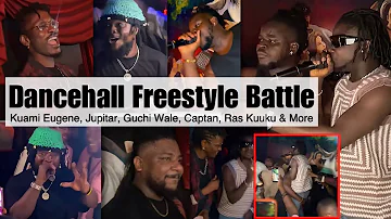 Kuami Eugene Shocked Everyone With His “Dancehall Freestyle” At Jupitar’s Party(Tinny, Ras Kuuku &..
