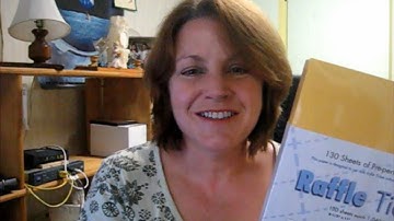 Making tickets is easy with raffle ticket software (Part 1)