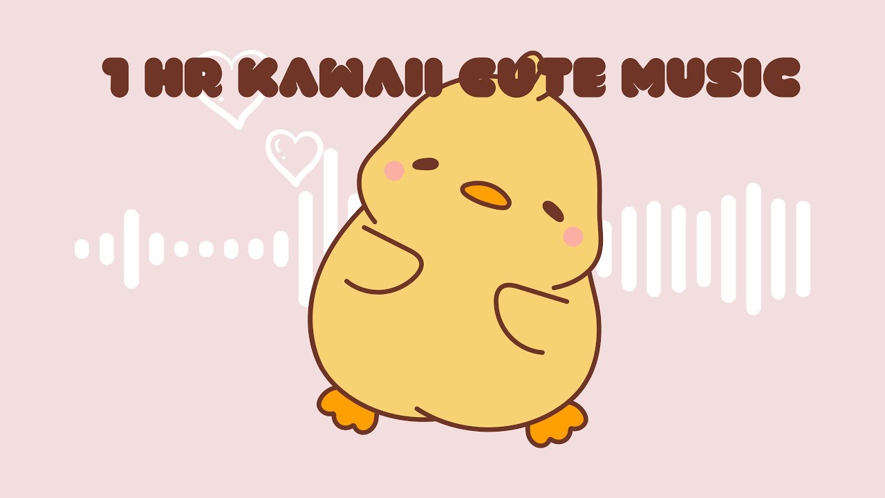 Cozy Chick kawaii 1 hour lofi aesthetic BGM, Study beats relaxing and chill with little cute chick