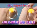 DIY Fidget toys , DIY stress egg , cara membuat telur mainan