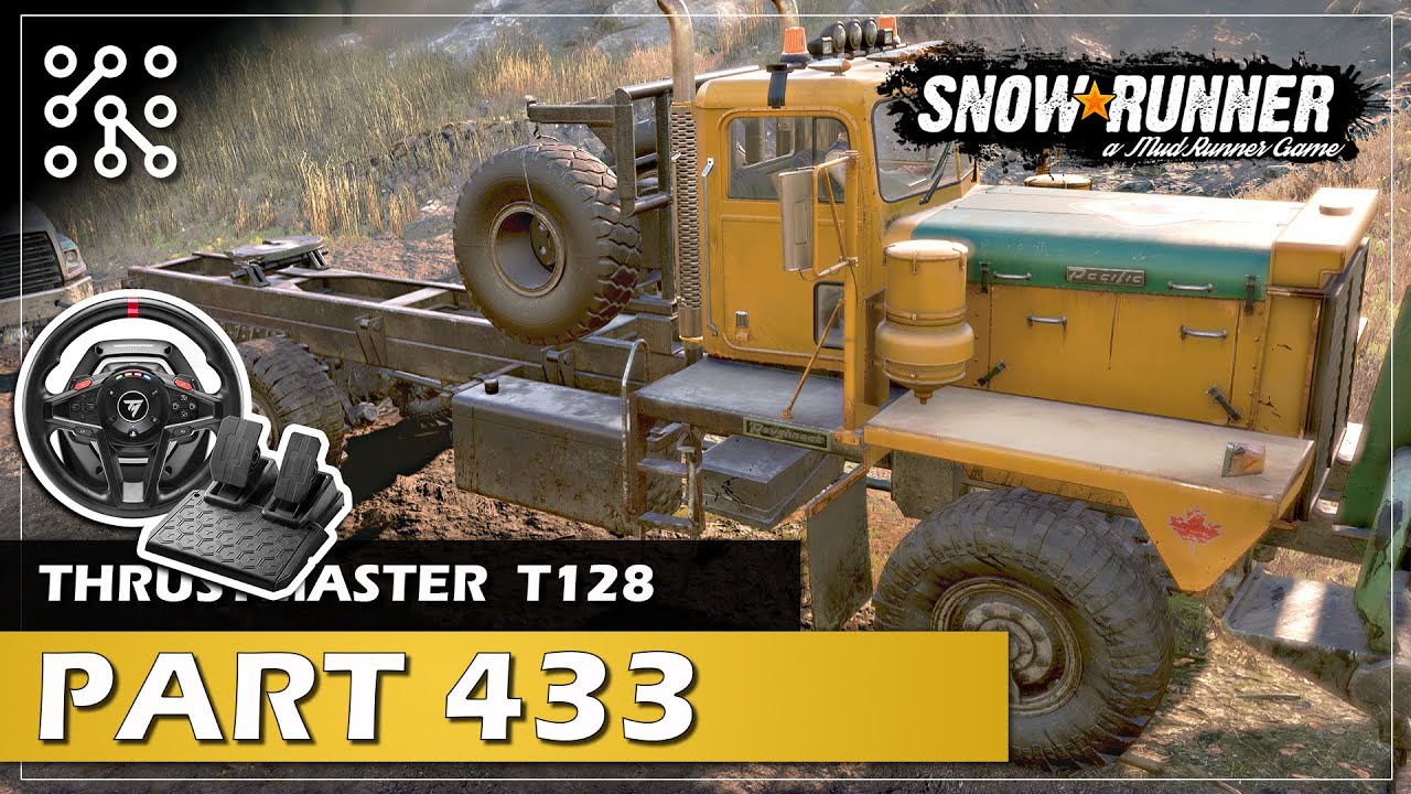 Rozvoz písku je opravdu komplikace! | SNOWRUNNER CZ | Thrustmaster T128 | Lets play | Česky