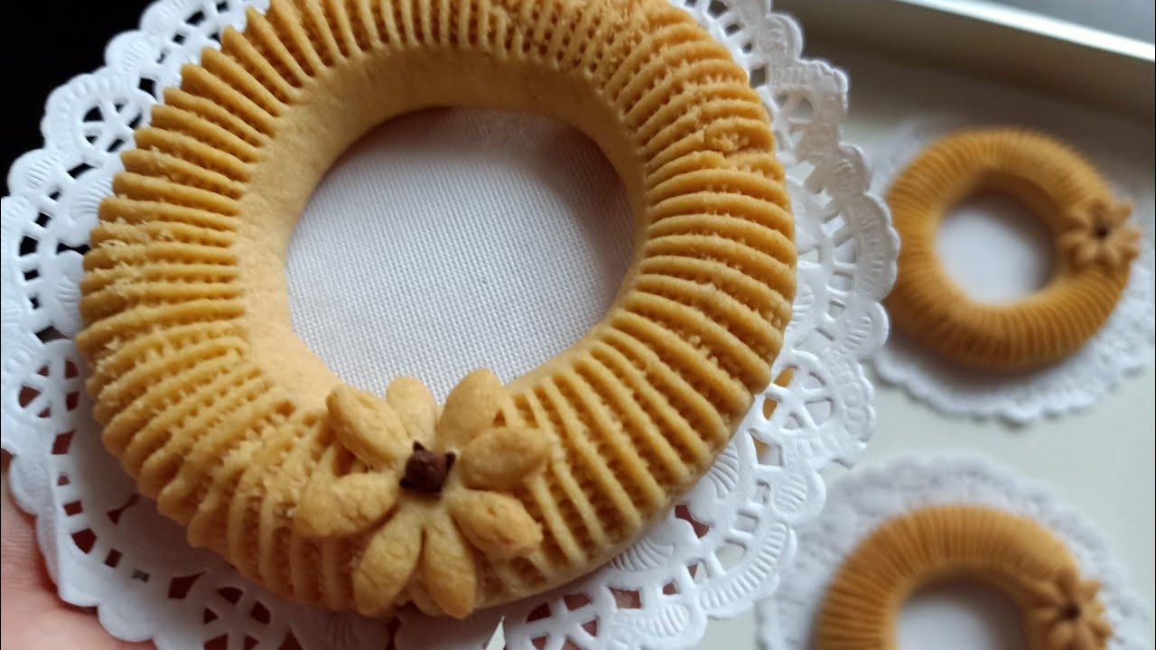 حلويات العيد2020/كعك النقاش(كعك المقرص)