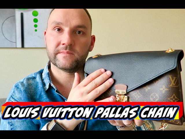 LOUIS VUITTON - PALLACE CHAIN Bag Review and What Fits
