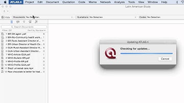 ATLAS ti Mac Downloading Updates